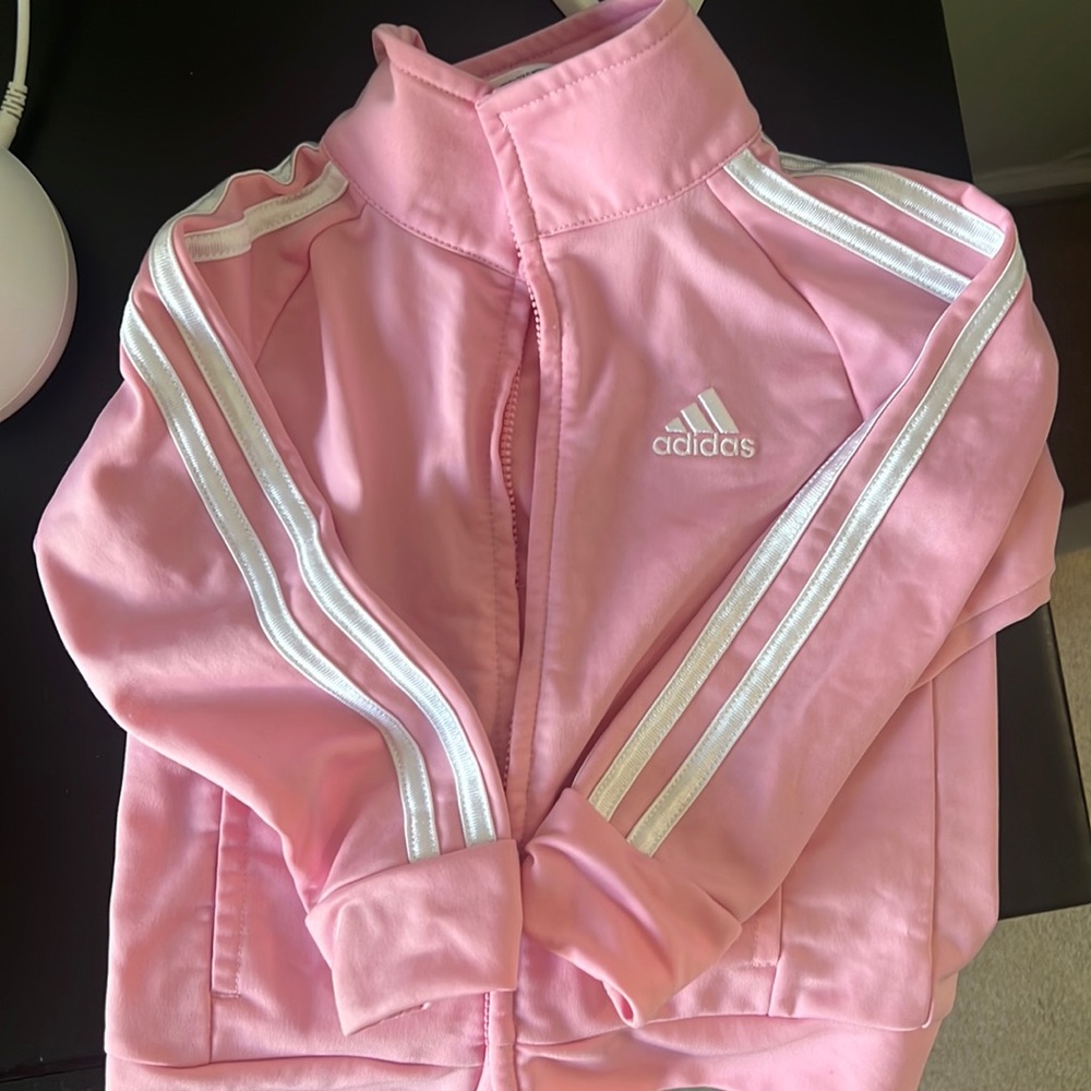 Adidas zip up track jacket